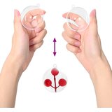  Set Božićnih Ukrasnih Kuglica 50 pcs *Transparent*an Ø 5 cm | Eponuda.ba