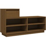 Ormarić za cipele boja meda 110x34x61 cm od masivne borovine | shoptok.hr