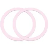 (2 kom) Adapter (JR-Mag-M3) - MagSafe kompatibilan Magnetic Grip Metal - Pink