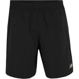 New Balance Športne hlače 'Core Run 7' siva / črna