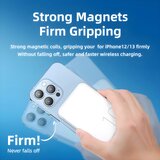 Remax Power bank Magnetic RPP-65 PD 20W+QC 15W Fast Charging 10000 mAh ljubicasti | Eponuda.com