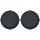 Kolica za biljke s kotačima siva 2 kom promjer 34 cm 35 kg | shoptok.hr