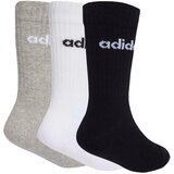 Adidas Športne nogavice pegasto siva / črna / bela | Shoptok.si