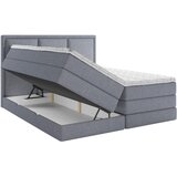 MID.YOU POSTELJA BOXSPRING 200 cm x 200 cm , tekstil modra | Shoptok.si