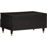  Klubska mizica 80x54x40 cm trden mangov les | Shoptok.si