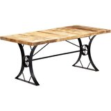  Blagovaonski stol od masivnog drva manga 180 x 90 x 76 cm | shoptok.hr