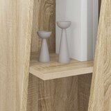  Stranski polic Sonoma hrast 33 x 32 x 100,5 cm Konstruiran les, (5000201622) | Shoptok.si