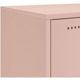 vidaXL Komoda roza 100,5x39x107 cm jeklo | Shoptok.si