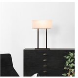 Opviq Bela/črna namizna svetilka (višina 52 cm) Salihini – | Shoptok.si