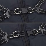 Kaput za pse s pojasom Mornarsko plava 6XL Flis i Poliester | shoptok.hr