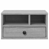  Stalak za pisač siva boja hrasta 40x32x22,5cm konstruirano drvo | Eponuda.ba