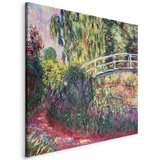  Slika - Claude Monet – The Japanese Footbridge 60x60 Na talijanskom platnu | shoptok.hr