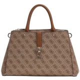 Guess Ročne torbice ZAMIRA HOBO SHOULDER Kostanjeva