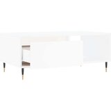  Stolić za kavu bijeli 90 x 50 x 36,5 cm od konstruiranog drva Bijela | shoptok.hr