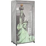 vidaXL Garderobna omara New York 75x45x160 cm iz blaga Cene