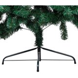 vidaXL Umjetna polovica božićnog drvca sa stalkom zelena 210 cm PVC | shoptok.hr