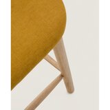 Kave Home Gorčično rumen barski stol (višina sedeža 66 cm) Helda – | Shoptok.si