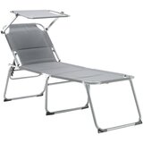 Modern Living Gartenliege Harald In Grau | Shoptok.si