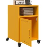  Noćni ormarići 2 kom boje senfa 36x39x59 cm čelični | shoptok.hr