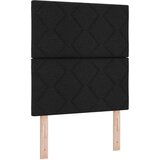  Naslon za glavu s dizajnom dijamantnih blokova Crni 80 cm Tkanina Naslon za glavu s dizajnom dijamantnih blokova Crni 160 cm Tk | shoptok.hr