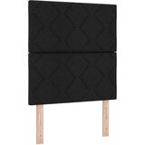  Vzglavje z vzglavjem Črna 80 cm Umjetno usnje, (5000142257) | Shoptok.si