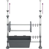 vidaXL Podesivi kuhinjski organizator aluminijski | shoptok.hr