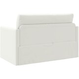  Krevet na razvlačenje Bijelo 124 x 71 x 78 cm Umjetna koža | shoptok.hr