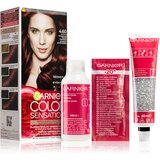 Garnier color Sensation trajna barva za lase 40 ml odtenek 4,60 Intense Dark Red | Shoptok.si