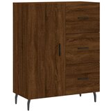 The Living Store Komoda rjavi hrast 69,5x34x90 cm inženirski les - Komoda, (21503332) | Shoptok.si
