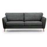 antracit siva sofa Oslo, 206 cm
