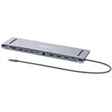 Docking Station 12-in-1 4K HDMI DP USB-A