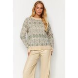 Trendyol Sweater - Green - Regular fit | shoptok.hr