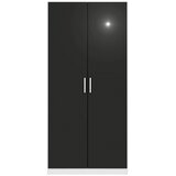 Rauch Möbel omara s klasičnimi vrati, siva, bela | Shoptok.si