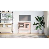 vidaXL TV omarica roza 68x39x60,5 cm jeklo | Shoptok.si