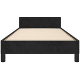  Okvir kreveta s uzglavljem bez madraca crni 80x200cm baršunasti | shoptok.hr