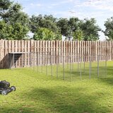  Kavez za pse srebrni 13,31 m² čelični | shoptok.hr