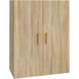 Maison Chic Viseča Stenska omarica - Zidna omarica sonoma hrast 69,5x34x90 cm iu1109, (22062808) Cene