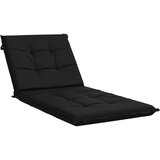  Jastučić za ležaljku GEMERT 100% poliester Crna 190 x 80 x 9 cm Slike