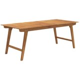  Vrtni stol 200 x 90 x 75 cm od masivnog bagremovog drva | shoptok.hr