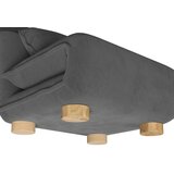 Bessagi Home Fotelj S Funkcijo Ležišča Bella, Temno Siva | Shoptok.si