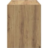 Ormarić s 2 ladice boja hrast 60x31x40 cm konstruirano drvo | shoptok.hr