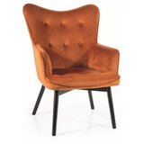  Stolica CARMEN - baršun - crna | shoptok.hr