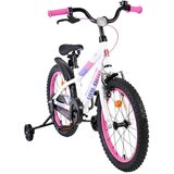 Volare dječji bicikl Lily 18″ bijelo-ružičasto-ljubičaste boje | shoptok.hr