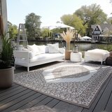 Elle Decoration Smeđi/krem vanjski tepih 80x150 cm Gemini – | shoptok.hr