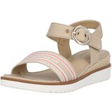 Tom Tailor Sandali s paščki bež / roza / bela | Shoptok.si