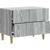  Noćni ormar Siva sonoma 62 x 34,5 x 48 cm Konstruirano drvo | Eponuda.com