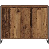 vidaXL Pomoćni ormarić Staro drvo 96,5 x 30 x 75 cm Konstruirano drvo | shoptok.hr