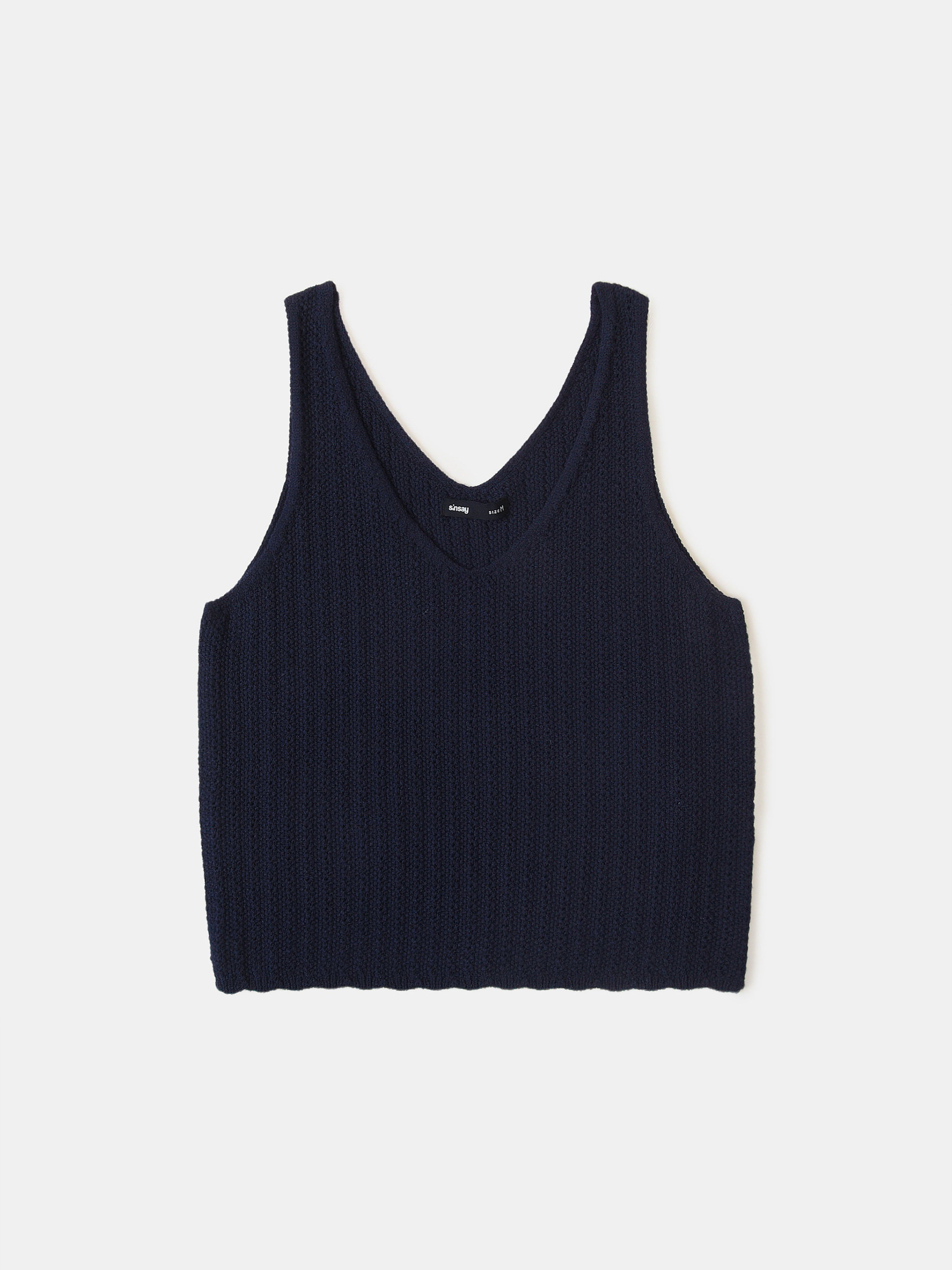 Sinsay Rebrasta majica na naramenice | shoptok.hr