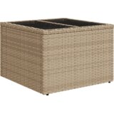  6-dijelni set vrtnih sofa s jastucima bež od poliratana 70 x 62.5 x 69 cm | shoptok.hr