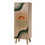 Woody Fashion vegas sonomo - 930 - 1070 sonomogreen hallway furniture set | ePonuda.com
